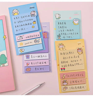 Planet Gates BLT Kawaii Ins Girly Animals Index Memo Pad N Times Sticky Notes To Do List Planner Sticker Cute Stationery