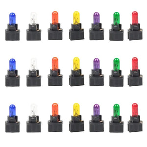 Planet Gates Blue 1/5/10Pcs T5 LED Car Light Automobiles Light-emitting Diode Instrument Gauge Dashboard Light Bulbs12v/24v Auto Interior Lamp