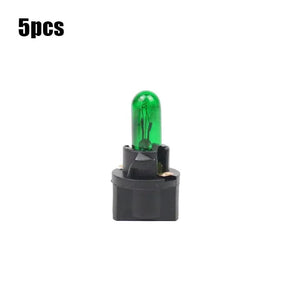 Planet Gates Blue 1/5/10Pcs T5 LED Car Light Automobiles Light-emitting Diode Instrument Gauge Dashboard Light Bulbs12v/24v Auto Interior Lamp