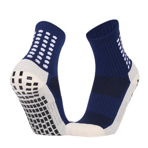 Planet Gates Blue 1 Pairs Football Socks Men Women Sports Socks Non-slip Silicone Bottom Soccer Socks Rugby Tennis Volleyball Badminton Socks Outd