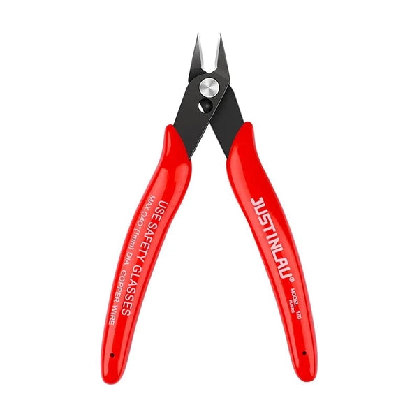 Planet Gates Blue 1 PCS Mini Nose Cutting Plier Electrical Wire Cable Cutter  Metal Side Snips Flush Pliers Convenient Durable Tool