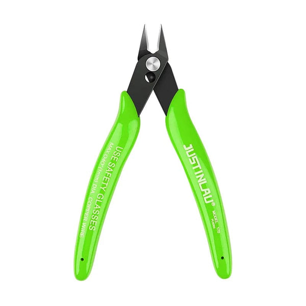 Planet Gates Blue 1 PCS Mini Nose Cutting Plier Electrical Wire Cable Cutter  Metal Side Snips Flush Pliers Convenient Durable Tool