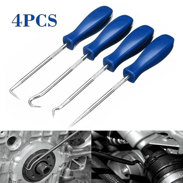 Planet Gates Blue / 1 Set 4 Oil Seal Screwdriver Oil Seal Puller Disassemble Oil Seal Pry O-ring Disassemble
