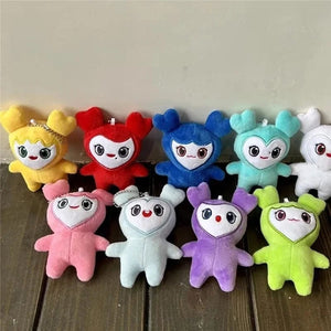 Planet Gates blue / 10cm 10cm lovelys twice Plush Korean Super Star Plush Toys Cartoon Animal TWICE Momo Doll Keychain Pendant Keybuckle Children's gifts