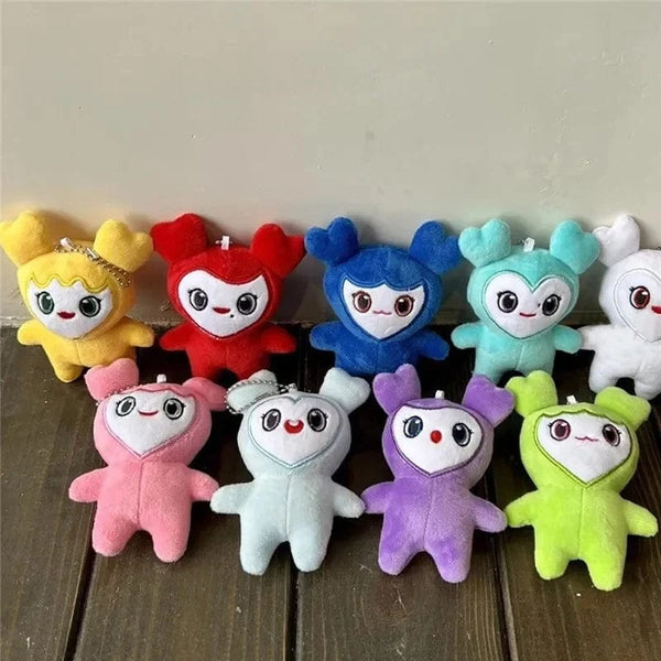 Planet Gates blue / 10cm 10cm lovelys twice Plush Korean Super Star Plush Toys Cartoon Animal TWICE Momo Doll Keychain Pendant Keybuckle Children's gifts