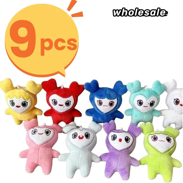 Planet Gates blue / 10cm 10cm lovelys twice Plush Korean Super Star Plush Toys Cartoon Animal TWICE Momo Doll Keychain Pendant Keybuckle Children's gifts