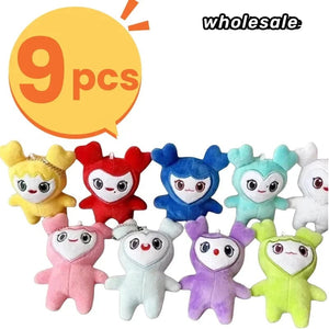 Planet Gates blue / 10cm 10cm lovelys twice Plush Korean Super Star Plush Toys Cartoon Animal TWICE Momo Doll Keychain Pendant Keybuckle Children's gifts