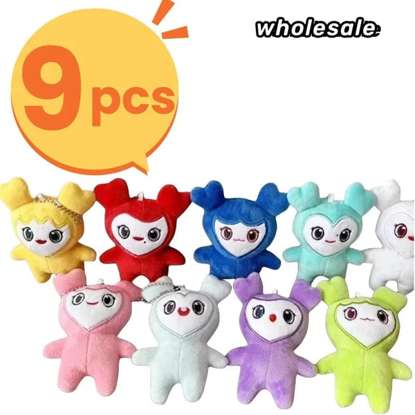 Planet Gates blue / 10cm 10cm lovelys twice Plush Korean Super Star Plush Toys Cartoon Animal TWICE Momo Doll Keychain Pendant Keybuckle Children's gifts