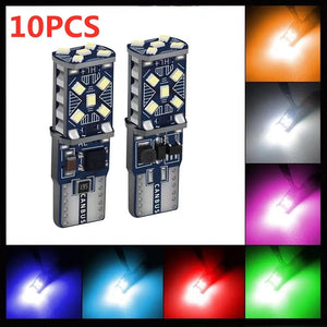 Planet Gates Blue / 10pcs 2/10PCS T10 W5W 194 198 158 New Super Bright Car LED Car Parking Lights WY5W 168 501 2825 Auto Wedge Turn Side Bulbs Car