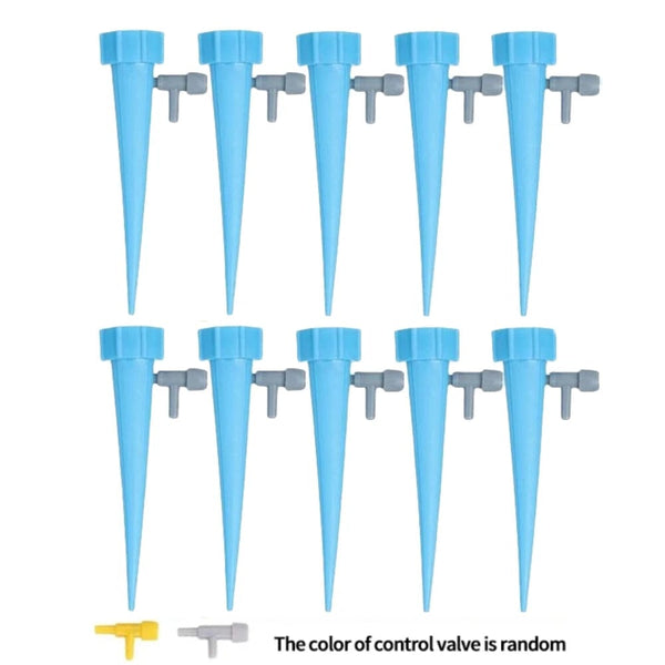 Planet Gates Blue 10PcsSelf-Watering Kits Automatic Waterers Drip Irrigation Indoor Plant Watering Device Plant Garden Gadgets Creative