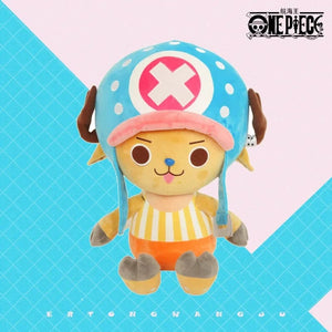 Planet Gates blue / 12cm pendant Original Full Size Anime One Piece Plush Figure Kawaii Luffy Chopper Plush Doll Soft Stuffed Toy kids Birthday Gift Xmas Gift