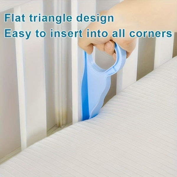 Planet Gates Blue 1pc Bed Maker and Mattress Lifter - Easy and Convenient Way to Tuck Sheets and Bed Skirts