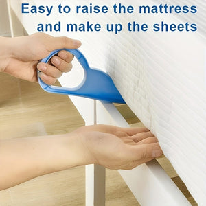 Planet Gates Blue 1pc Bed Maker and Mattress Lifter - Easy and Convenient Way to Tuck Sheets and Bed Skirts
