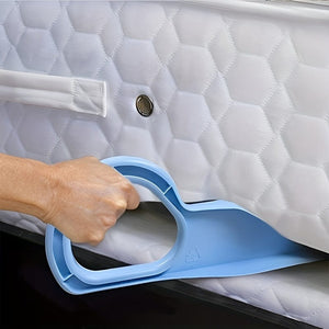 Planet Gates Blue 1pc Bed Maker and Mattress Lifter - Easy and Convenient Way to Tuck Sheets and Bed Skirts