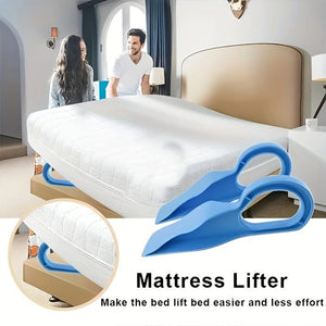 Planet Gates Blue 1pc Bed Maker and Mattress Lifter - Easy and Convenient Way to Tuck Sheets and Bed Skirts