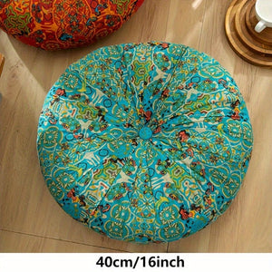 Planet Gates Blue 1pc Bohemian French Moroccan Sofa Pillow Floor Pillow Meditation Pillow Nordic Pillow Bed Sofa Couch Cushion Home Decor