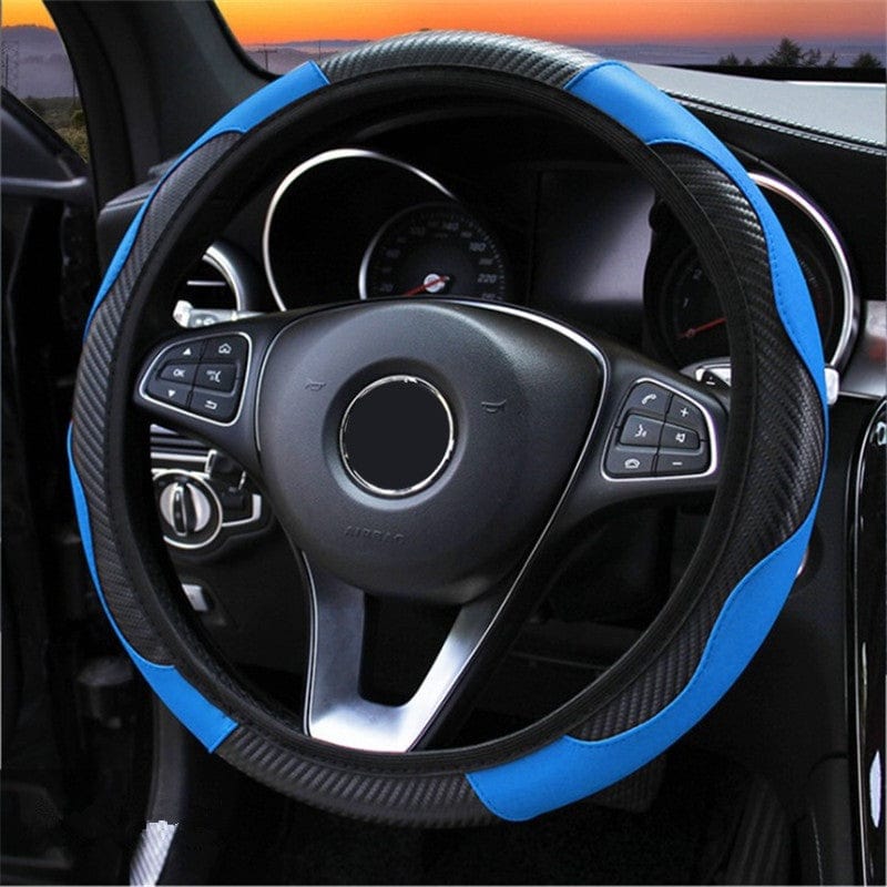 Planet Gates 1pc Car Steering Wheel Cover, Universal 38.1 Cm Anti-Slip Car Steering Wheel Protector Cover Car Decor Accessories, No Inner Ring