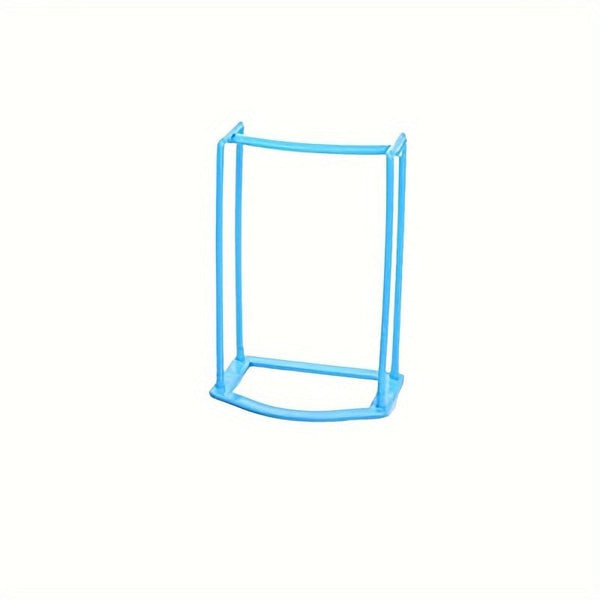 Planet Gates Blue 1pc Clothes Hanger Organizer, Plastic Storage Hanger Bracket Rack, Idle Hanger Stacking Rack Storage Rack, Portable Hanger Stacker, Space Saving