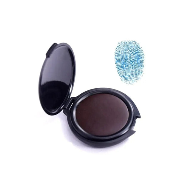 Planet Gates blue 1PC Fingerprint Ink Pad Thumbprint Ink Pad For Notary Fingerprint Id Security Identification Cards Supplies Fingerprint Kit