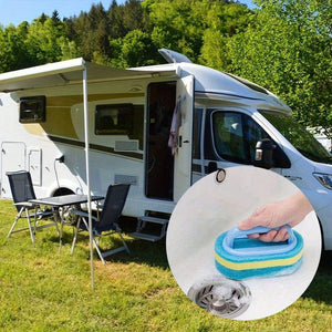 Planet Gates Blue 1pc, Kitchen Bathroom Cleaning Magic Sponge, Glass, Wall, Toilet Ceramic Cleaning For Indoor Outdoor Garden Pool Cleaning Supplies