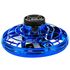 Planet Gates Blue / 1PCS 1-5PCS Fingertip Flying Gyro 360° Rotating Helicopter Spinner Toy 100mAh with LED Lights for Adult Kids Decompression Toy