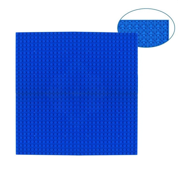 Planet Gates Blue 1pcs Double-sided 32x16 32x32 Dots Base Plate Classic Small Bricks Baseplates Building Blocks Compatible brand Construction kids toys