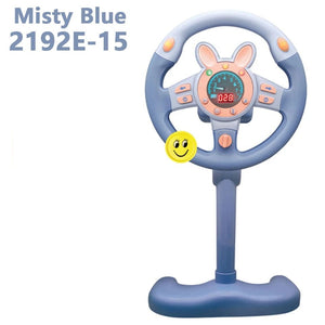 Planet Gates Blue 2192E-15 / CHINA Electric Simulated Driving Steering Three-Dimensional Portable Wheel Copilot Toy Light And Sound Educational Children's Gifts