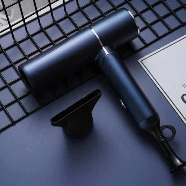 Planet Gates Blue-220V / EU Hot Selling Professional Hair Dryer Negative Ion High Power Blue Light Foldable Electric Hair Dryer Salon Hair Tools Home