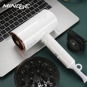 Planet Gates Blue-220V / EU Hot Selling Professional Hair Dryer Negative Ion High Power Blue Light Foldable Electric Hair Dryer Salon Hair Tools Home