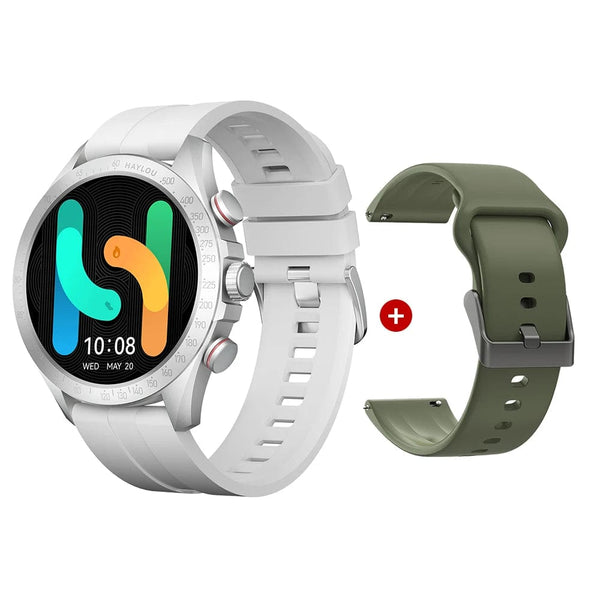 Planet Gates Blue-22MM Black / CHINA HAYLOU Solar Pro Smart Watch 1.43"AMOLED Display Bluetooth Phone Call & Voice Assistant Mulitary-grade Toughness Watch