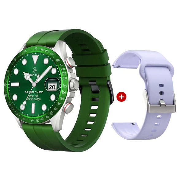 Planet Gates Blue-22MM Black / CHINA HAYLOU Solar Pro Smart Watch 1.43"AMOLED Display Bluetooth Phone Call & Voice Assistant Mulitary-grade Toughness Watch