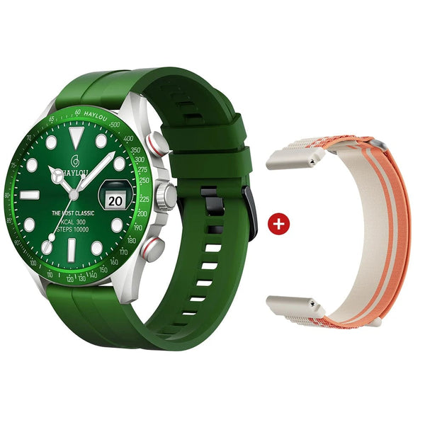 Planet Gates Blue-22MM Black / CHINA HAYLOU Solar Pro Smart Watch 1.43"AMOLED Display Bluetooth Phone Call & Voice Assistant Mulitary-grade Toughness Watch