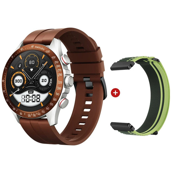 Planet Gates Blue-22MM Black / CHINA HAYLOU Solar Pro Smart Watch 1.43"AMOLED Display Bluetooth Phone Call & Voice Assistant Mulitary-grade Toughness Watch