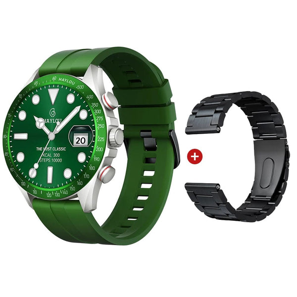 Planet Gates Blue-22MM Black / CHINA HAYLOU Solar Pro Smart Watch 1.43"AMOLED Display Bluetooth Phone Call & Voice Assistant Mulitary-grade Toughness Watch