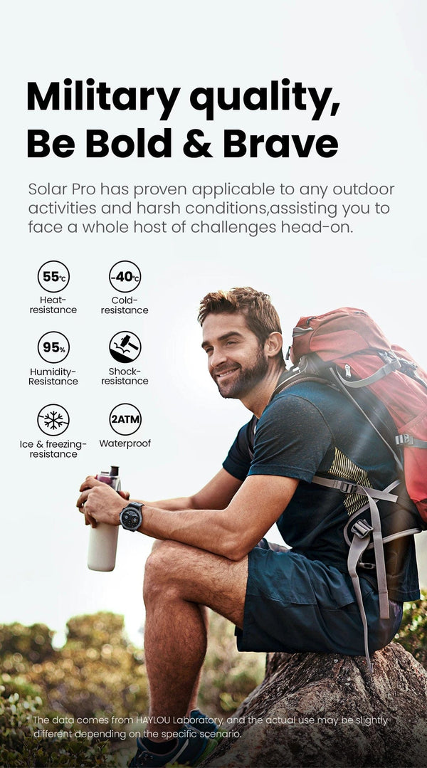 Planet Gates Blue-22MM Black / CHINA HAYLOU Solar Pro Smart Watch 1.43"AMOLED Display Bluetooth Phone Call & Voice Assistant Mulitary-grade Toughness Watch