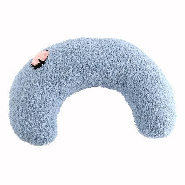 Planet Gates Blue / 27x17x6cm Pet Little Pillow Fashion Neck Protector Deep Sleep Puppy Kitten U-Shaped Pillow Dog Cat Headrest Sleeping Pillow Pet Supplies