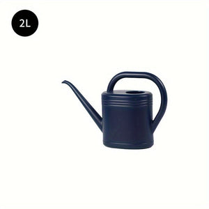 Planet Gates Blue / 2L 1pc Portable Plastic Watering Can For Indoor Plants, Flower Watering Can Outdoor For Plants Flower, Indoor Long Spout, 1L/2L
