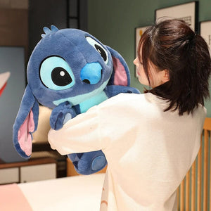 Planet Gates blue / 30-35cm Miniso Kawaii Disney Lilo & Stitch Plush Toy Kawaii Soft Blue Purple Elf Disney Lilo & Stitch Stuffed Doll Anime Movie Xmas Gift