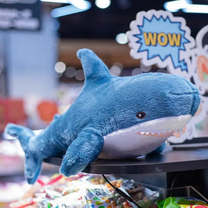 Planet Gates blue 30cm 30cm Shark Toy Soft Stuffed Sea Animal Accompany Pillow High Quality Gifts For Birthday Children Boys Party Decro
