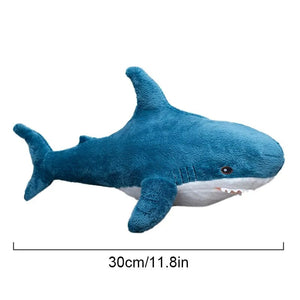 Planet Gates blue 30cm 30cm Shark Toy Soft Stuffed Sea Animal Accompany Pillow High Quality Gifts For Birthday Children Boys Party Decro