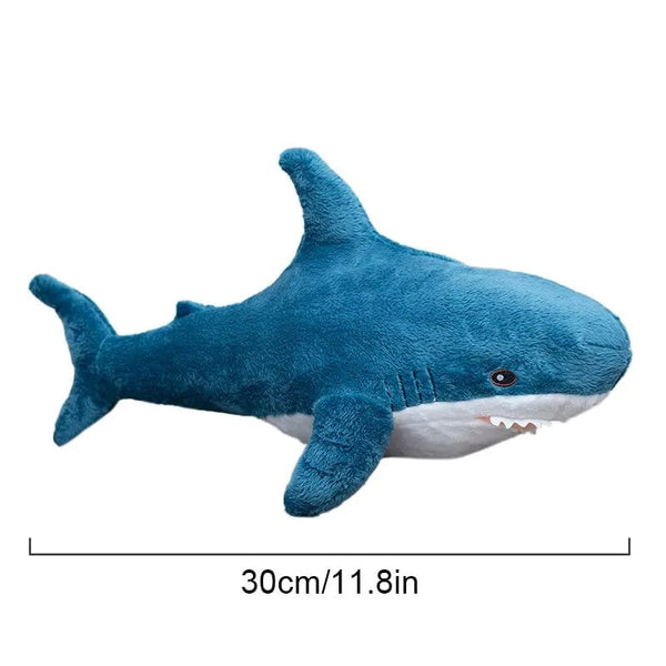 Planet Gates blue 30cm 30cm Shark Toy Soft Stuffed Sea Animal Accompany Pillow High Quality Gifts For Birthday Children Boys Party Decro