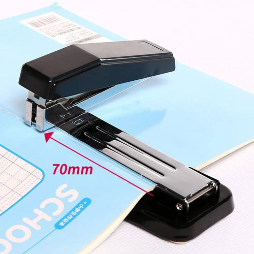 Planet Gates Blue 360 Degree Rotating Stapler Head Desktop  Staples Sharp Chisel for Office Stationery School Home