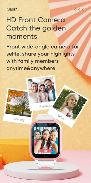 Planet Gates blue 4G Smart Watch GPS WiFi Position ROM 8GB Video Call Phone Sound Recording Children Smartwatch Kids Call Back Monitor Alarm Clock