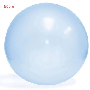 Planet Gates Blue 50CM Children's Outdoor Soft Inflatable Water-filled Bubble Ball Toys Party Games Toy Fun Reusable Water Balloons