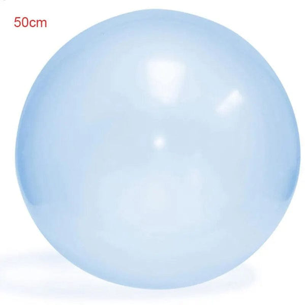 Planet Gates Blue 50CM Children's Outdoor Soft Inflatable Water-filled Bubble Ball Toys Party Games Toy Fun Reusable Water Balloons