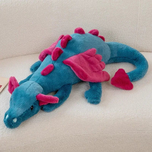 Planet Gates blue / 50cm Giant Soft Plush Toy Little Dragon Plush Toys White Green Dinosaur Stuffed Animal Soft Doll Birthday Gift for Children