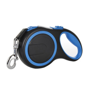 Planet Gates Blue / 5m Plus - 50 kg 3m 5m 8m 50kg Dog Leash Retractable Roulette Collar for Small Big Dog Accessories Adjustable Durable Walking Hiking Bulldog Rope