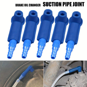 Planet Gates Blue / 5pcs 5pcs Brake Oil Exchange Tool, Auto Car Brake Fluid Replacement Tool, Pump Oil Bleeder Change Air Kit Exchange Tool Connector