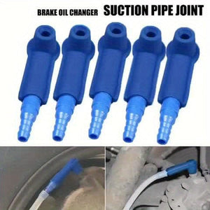 Planet Gates Blue / 5pcs 5pcs Brake Oil Exchange Tool, Auto Car Brake Fluid Replacement Tool, Pump Oil Bleeder Change Air Kit Exchange Tool Connector