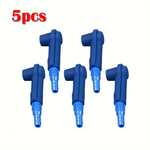 Planet Gates Blue / 5pcs 5pcs Brake Oil Exchange Tool, Auto Car Brake Fluid Replacement Tool, Pump Oil Bleeder Change Air Kit Exchange Tool Connector